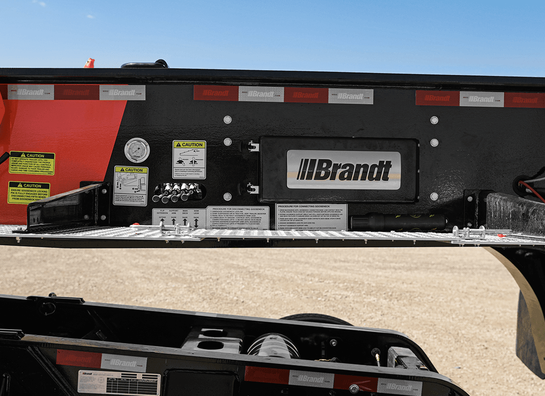 Brandt H850 trailer