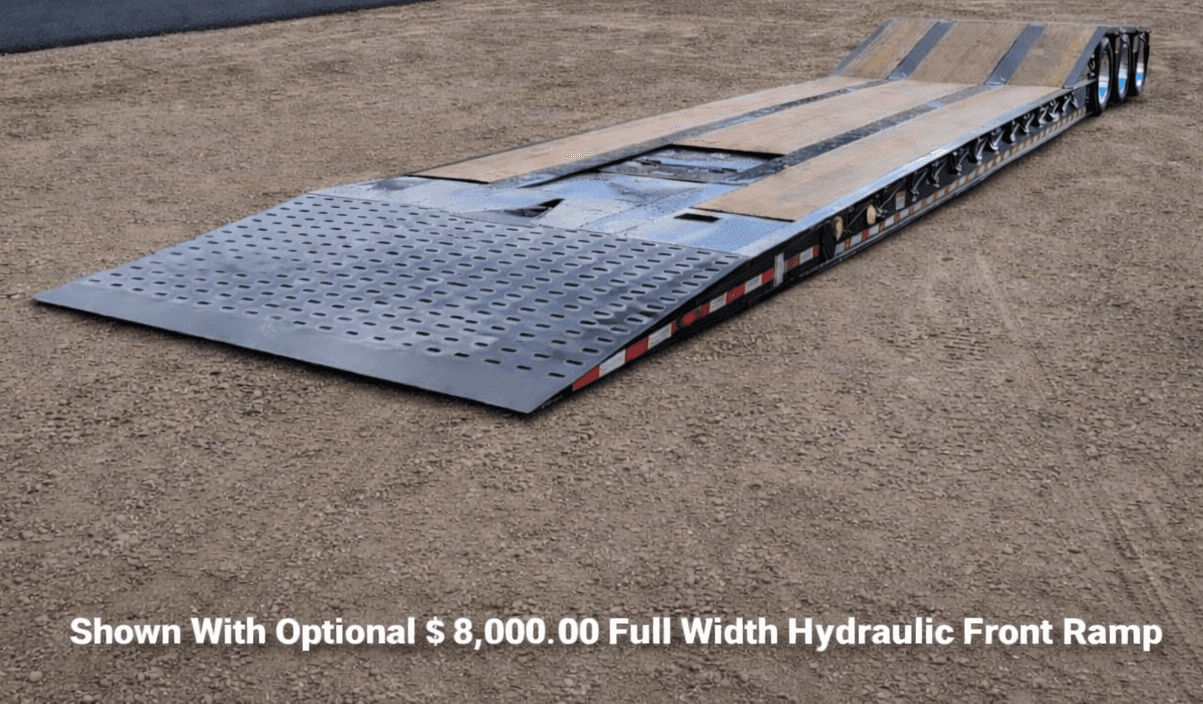 55 Ton Air Ride Paver Special trailer