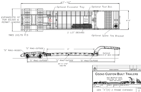 35 Ton Wrentail Drawing