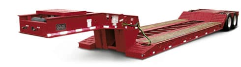 NGB-35 • 35 Ton Non-Ground Bearing, Removable Gooseneck trailer