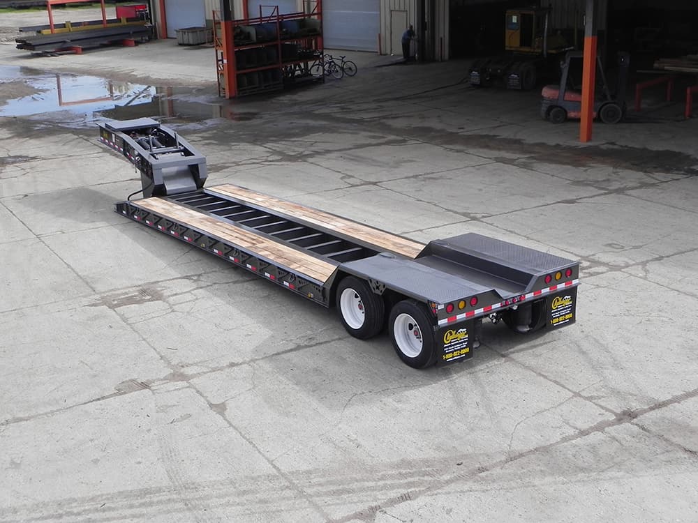 NGB-35 • 35 Ton Non-Ground Bearing, Removable Gooseneck trailer