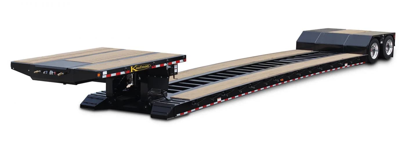 30 Ton Detachable Gooseneck Trailer - Deck On The Neck trailer
