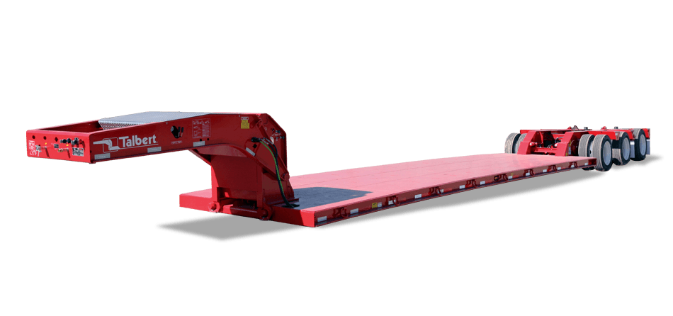 Double drop hydraulic removable gooseneck trailer