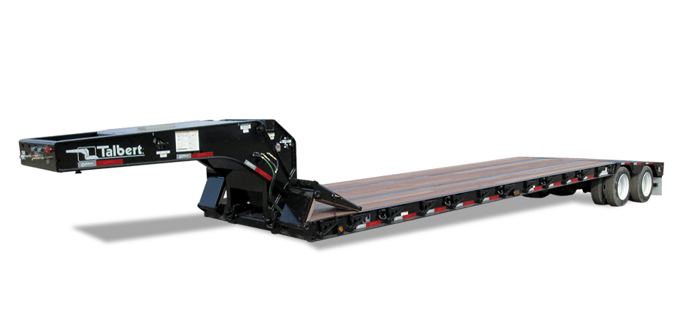 35 Ton sloping paver trailer