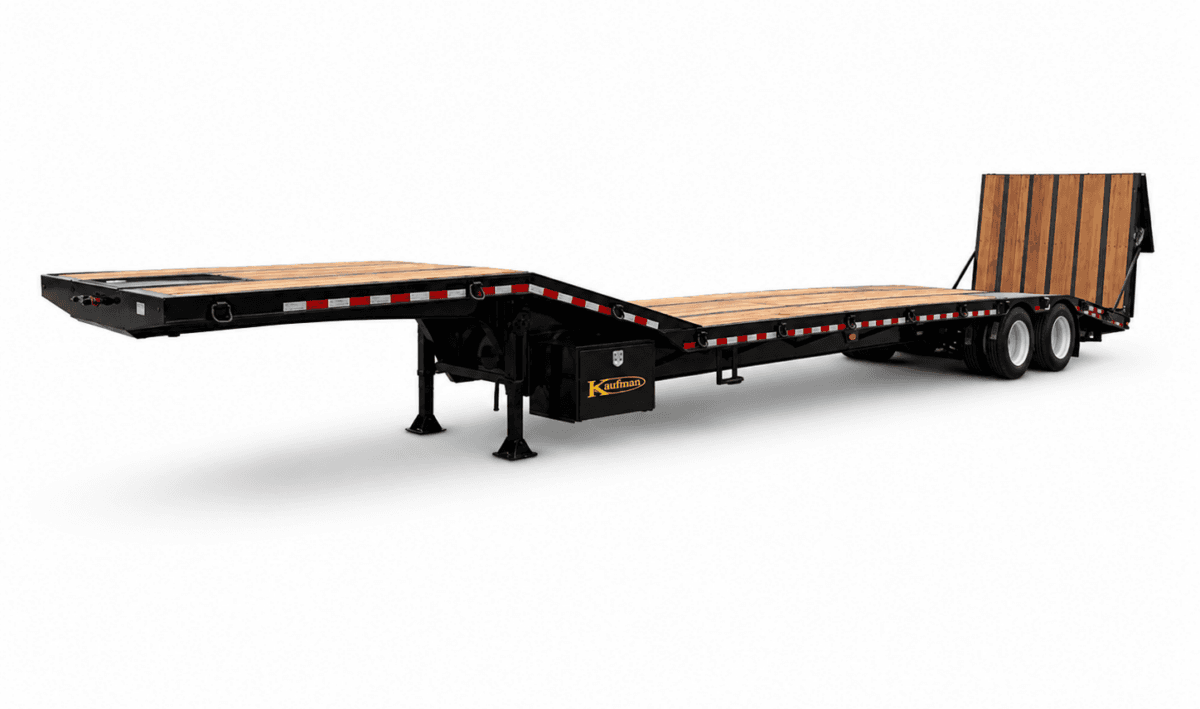 35 Ton Fixed Neck Paver Special Spring Ride Trailer - Standard trailer