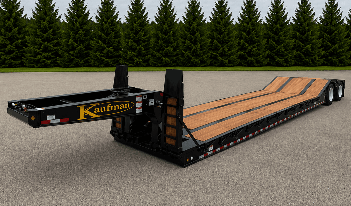 35 Ton Air Ride Paver Special trailer