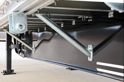 Steel-Aluminum Step Deck trailer