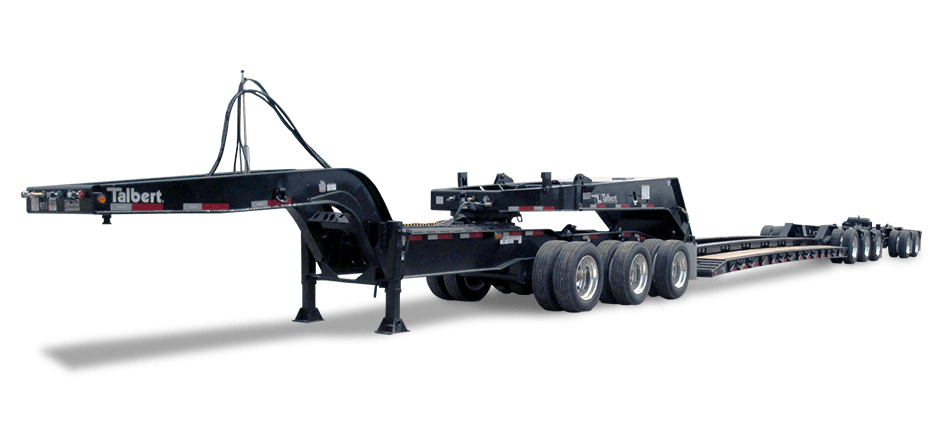 65SA modular spread axle lowboy trailers