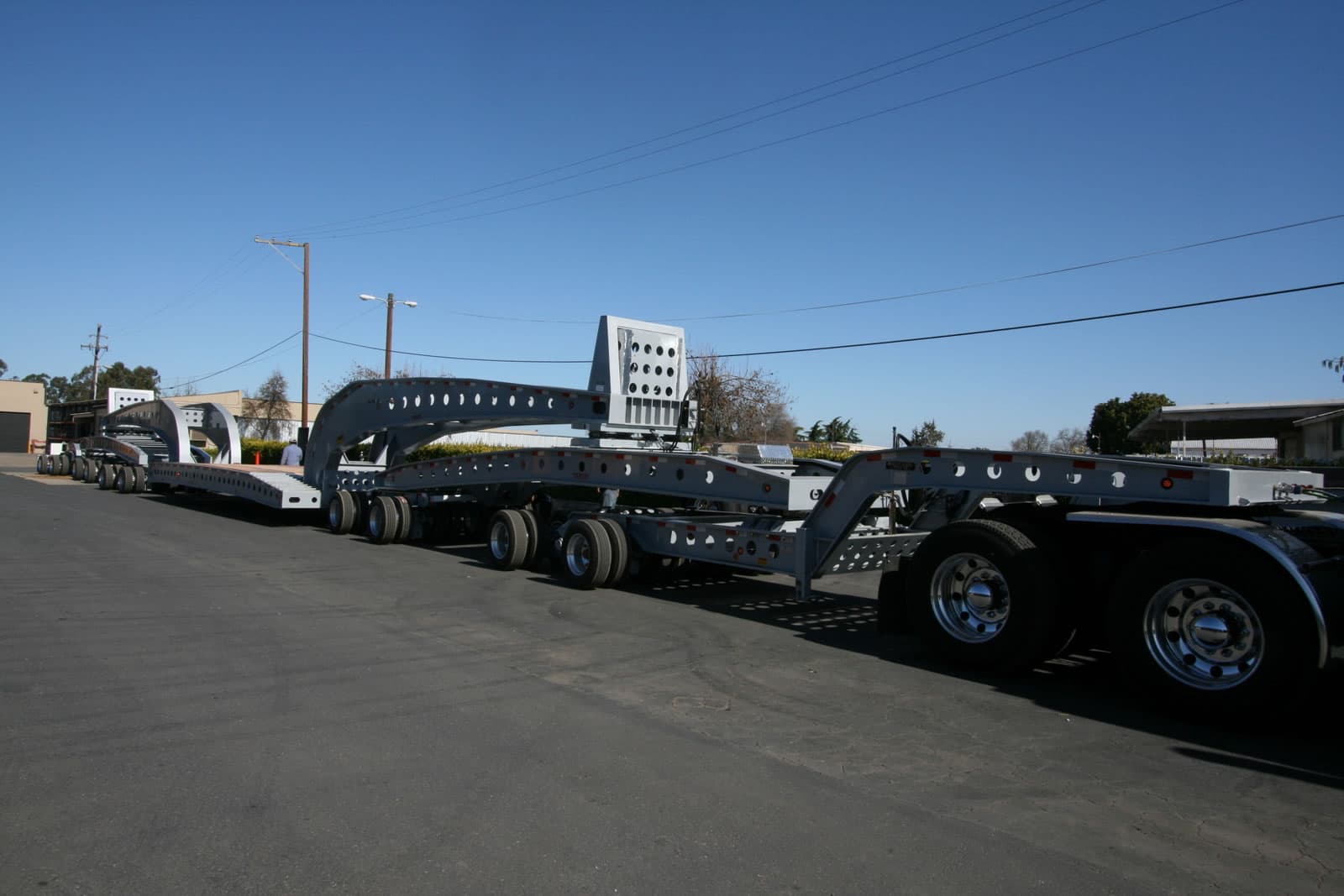 100-110 Ton 9-Axle to 13-Axle Conversion Trailer