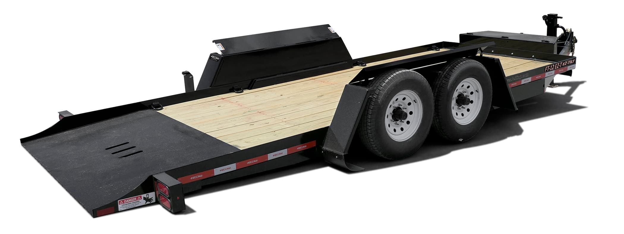 ground level loading trailer, model FT-12 EZ-T - 211701NTU
