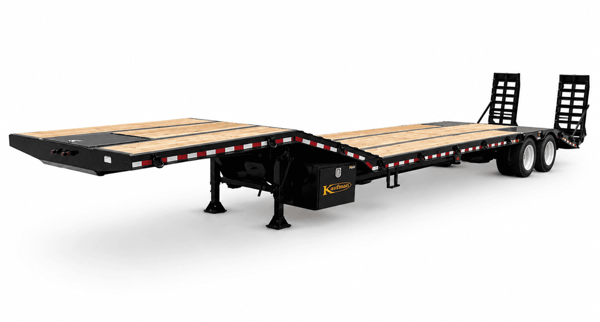 35 Ton Fixed Neck Spring Ride Trailer - Standard trailer