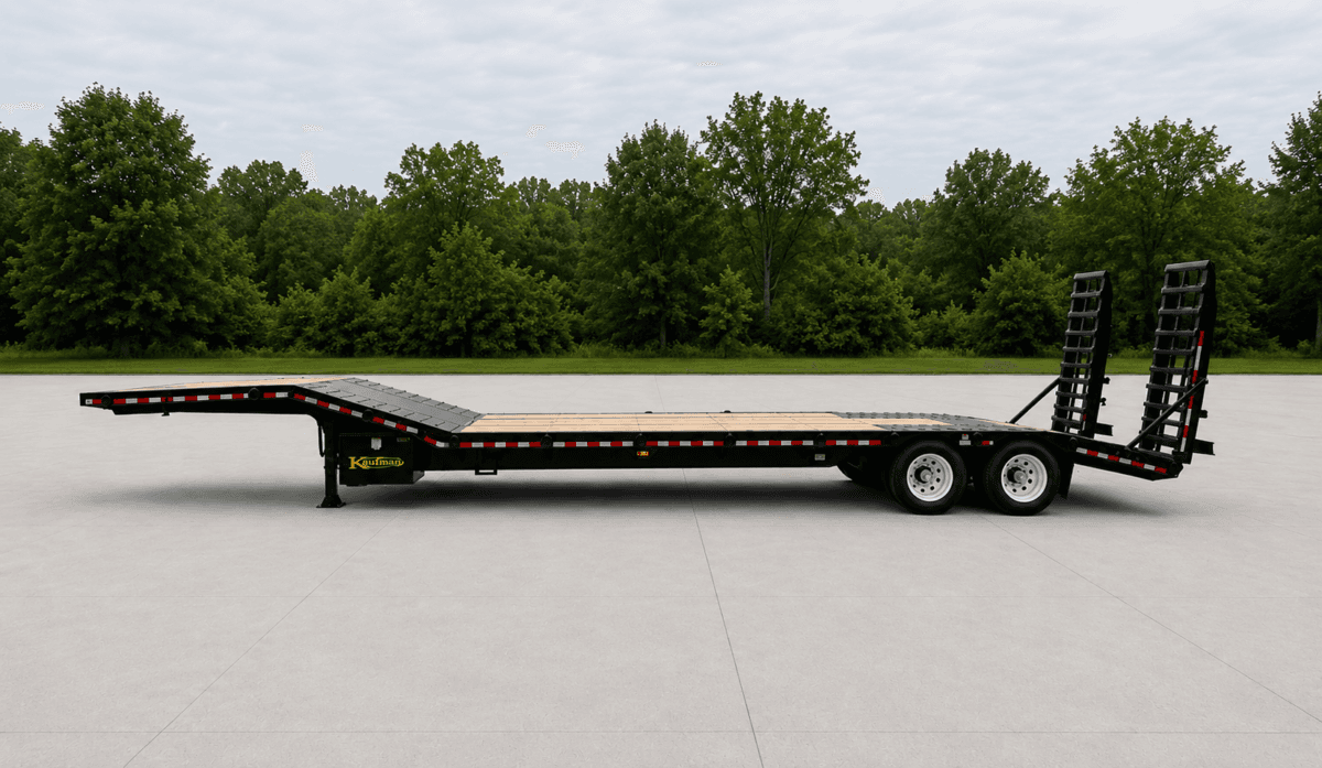 35 Ton Fixed Neck Spring Ride Trailer - Standard trailer