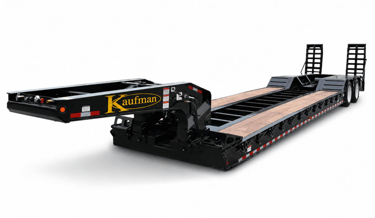 35 Ton Detachable Gooseneck Spring Ride Trailer - Dovetail Standard trailer