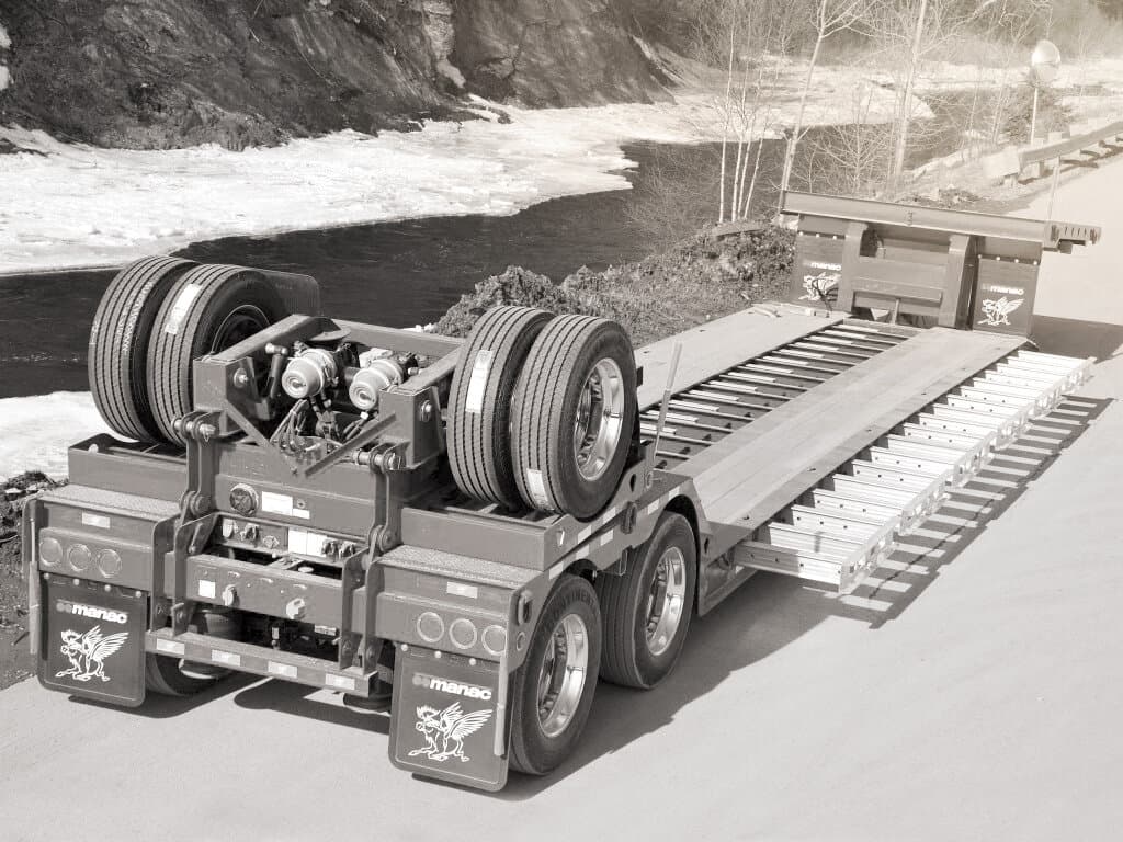 DURAWING 35 Ton Extendable Mechanical Lowbed