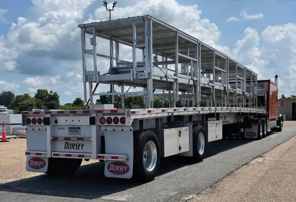 EXTENDABLE STEEL DROP Dorsey trailer