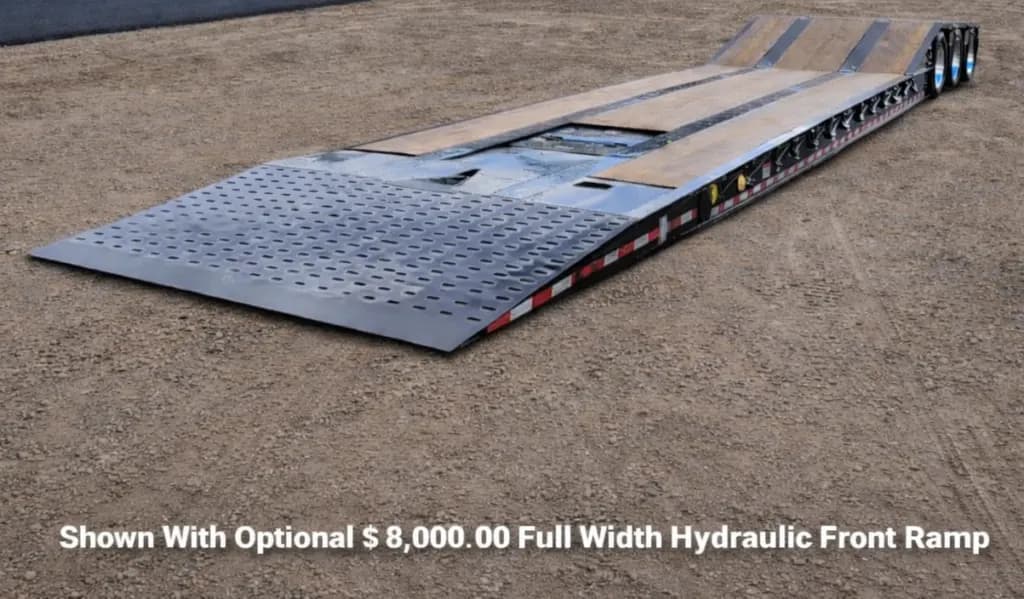 50 Ton Air Ride Paver Special trailer