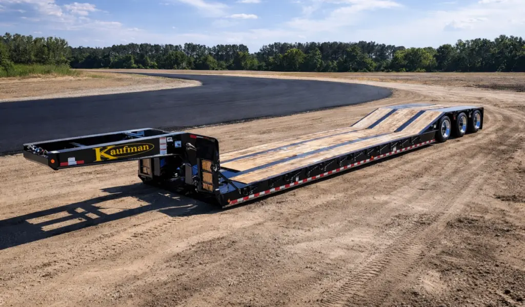 50 Ton Air Ride Paver Special trailer