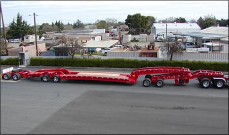 Cozad 70 Ton Baby 9 Booster Trailer