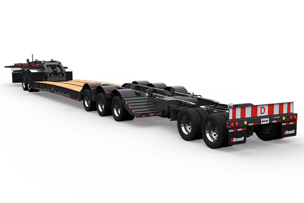 Brandt H650 Beavertail trailer