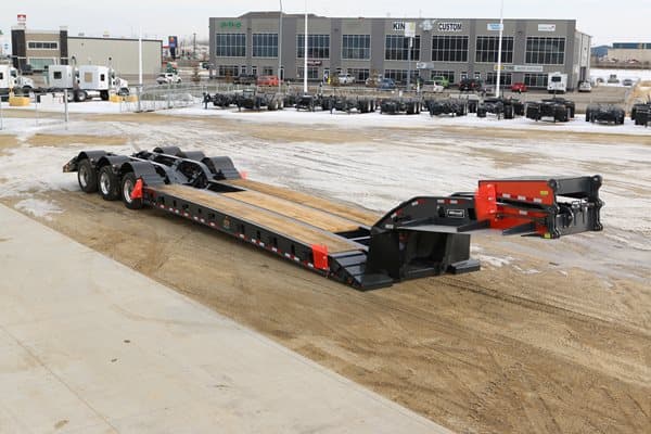 Brandt H650 Beavertail trailer