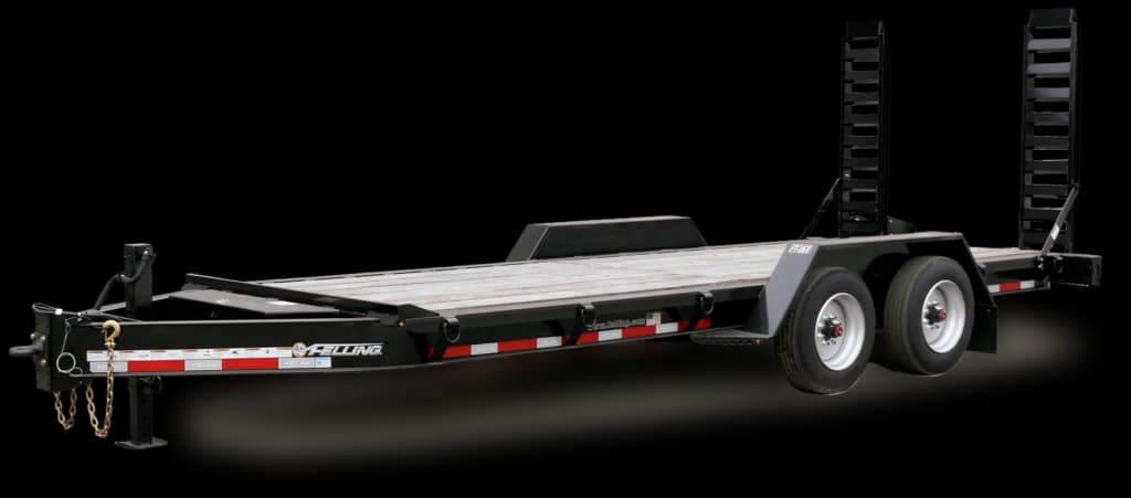 DDI Series Drop-Deck Equipment Trailer.