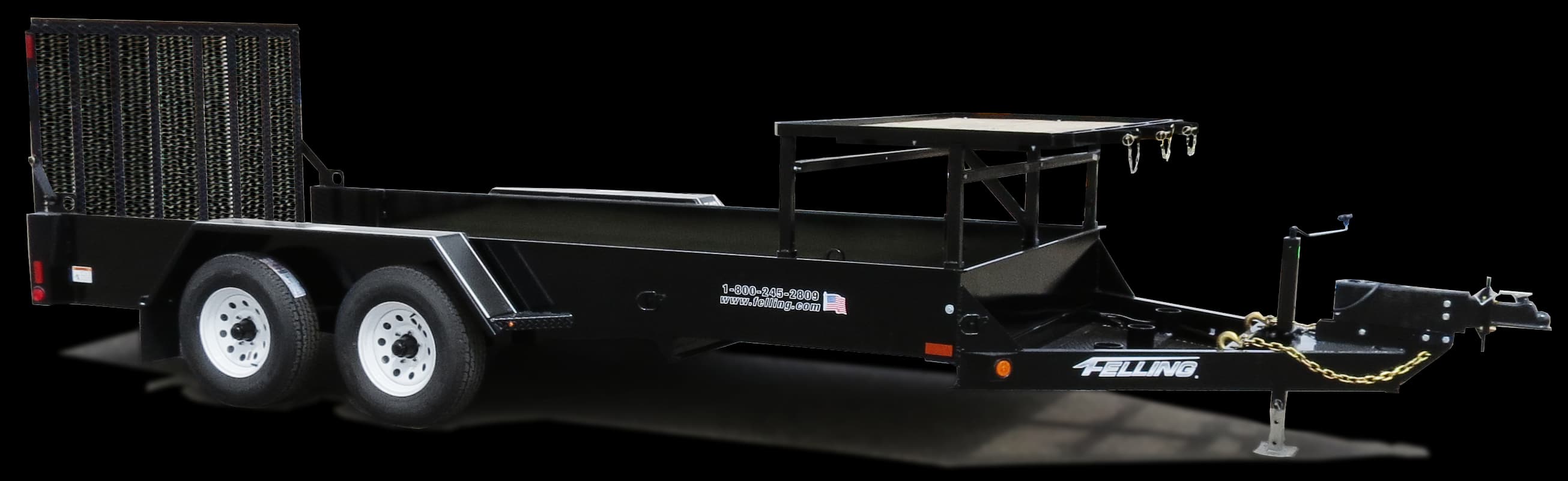 Compact Loader mini skid steer trailer