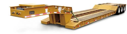 NGB-52 • 52 Ton Non-Ground Bearing, Removable Gooseneck trailer