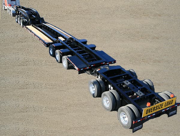 Cozad 85 Ton Booster Trailer 3+3+3