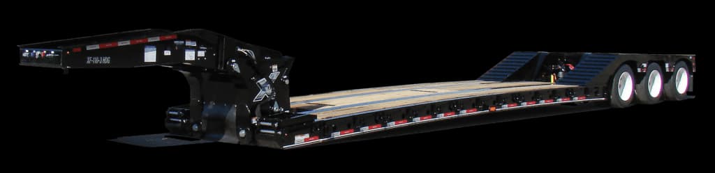 super lowboy detach trailer